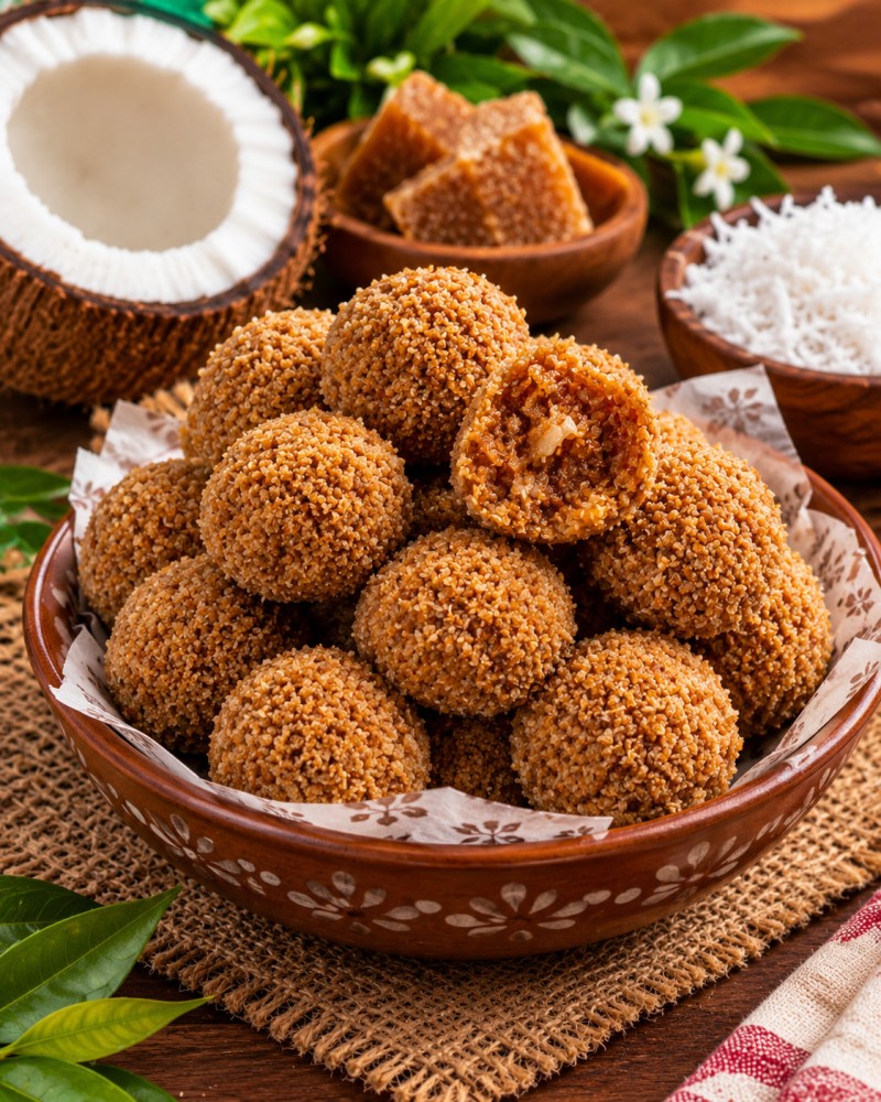 coconut laddu