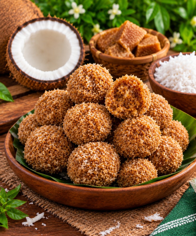coconut laddu