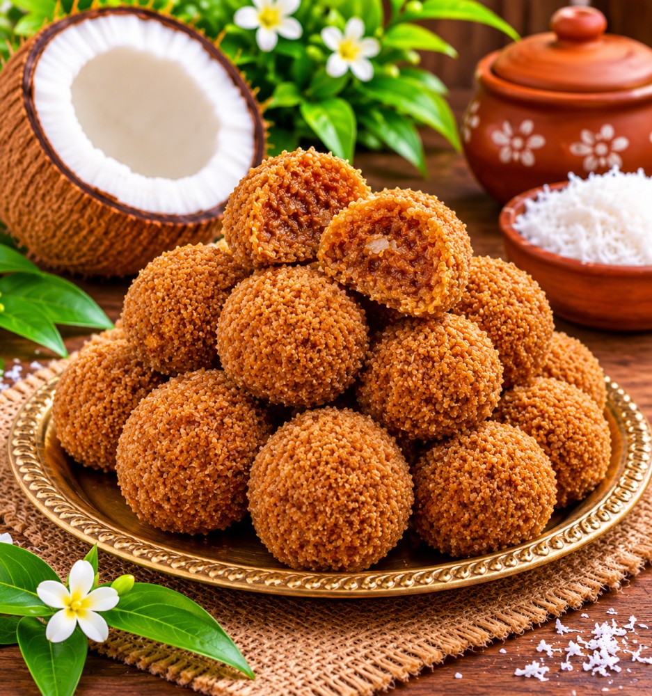 coconut laddu