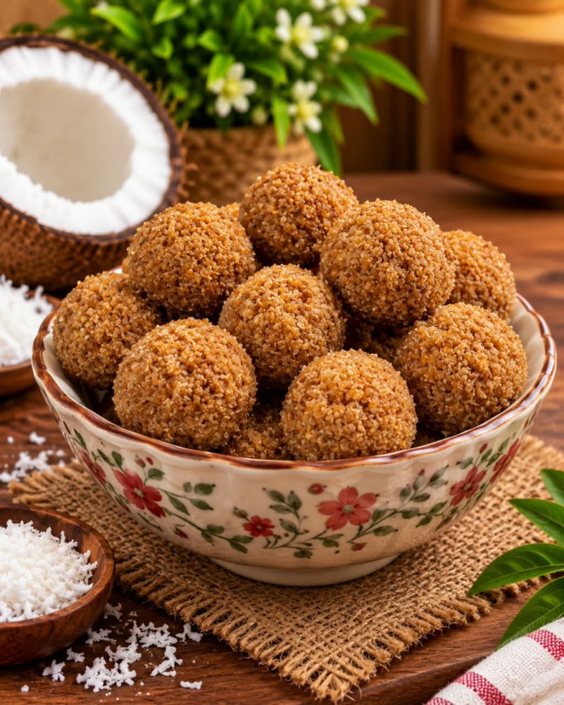 coconut laddu