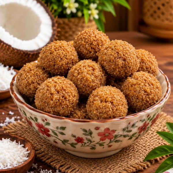 coconut laddu